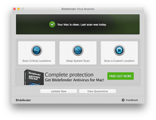 Malware und Viren auf Mac entfernen Virus auf Mac entfernen mit Bitdefender
